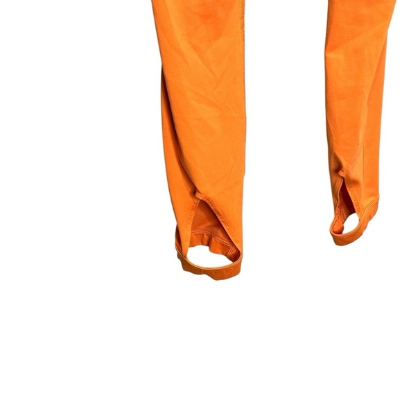 GYMSHARK Athletic Workout Leggings Orange Women’s Size Small 27” Inseam - Picture 5 of 11